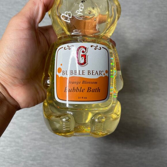 Bubble Bear 7” Orange Blossom Bubble Bath - Picture 5 of 7
